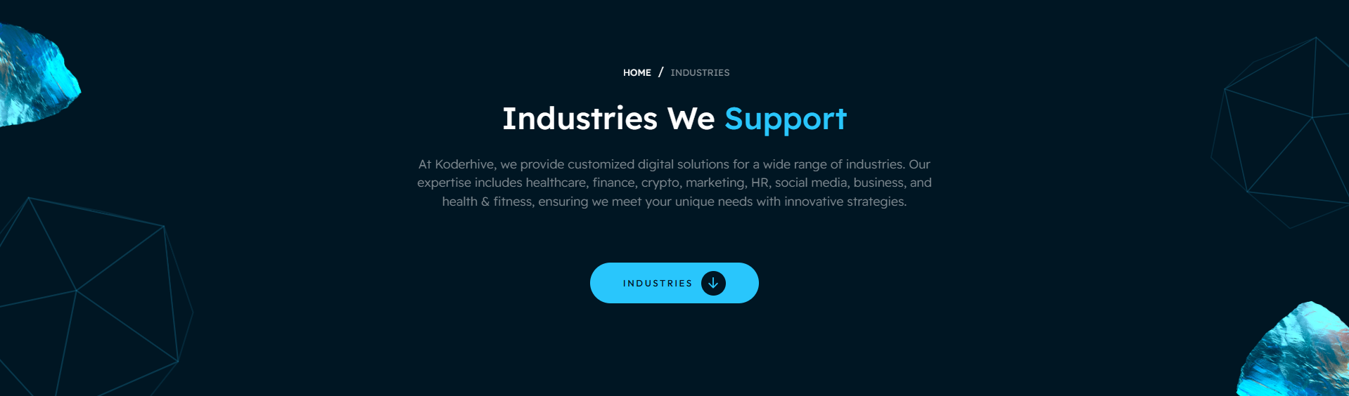 Industries - koderhive